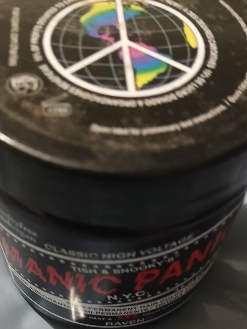 Manic Panic Classic High Voltage Raven Black Hair Color